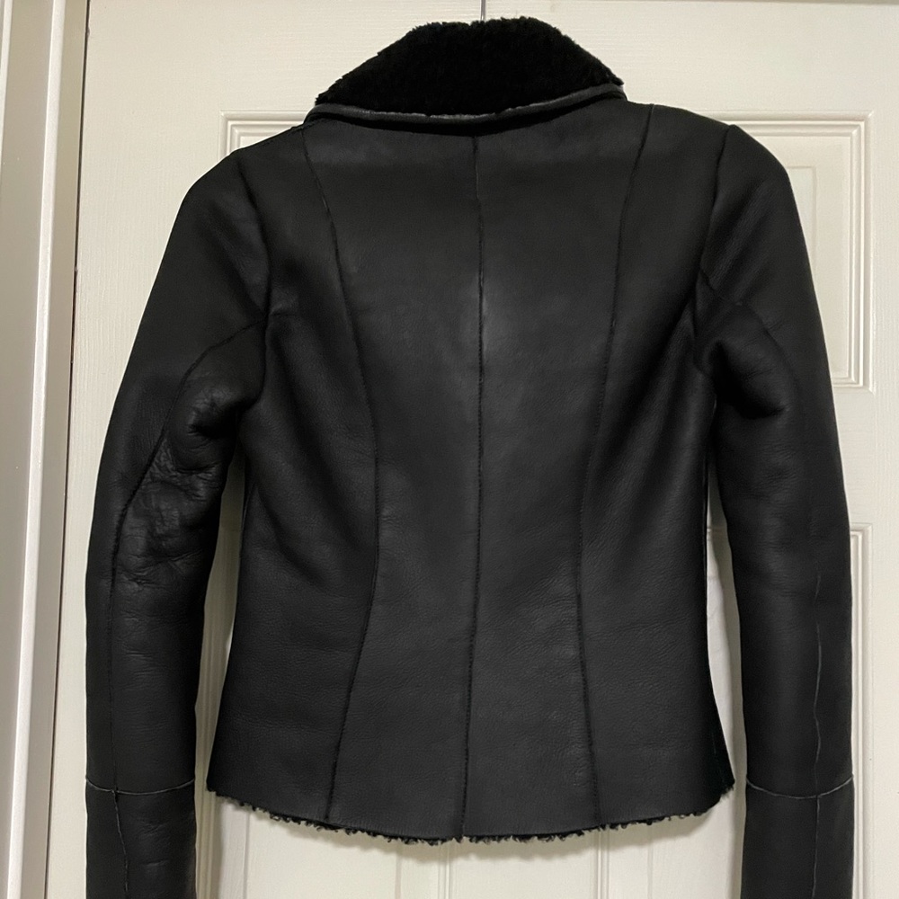 Gorgeous sheep leather shearling jacket - Picture 11 of 16